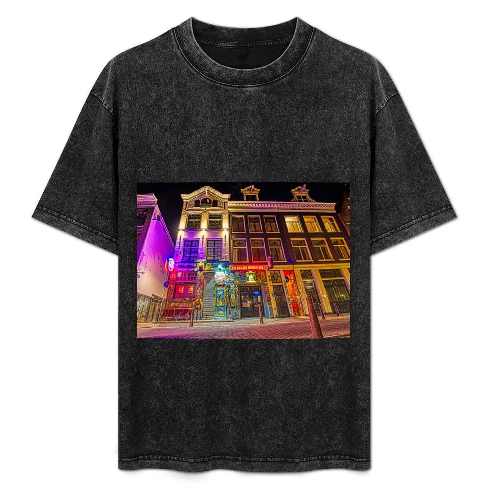 The bulldog red light district Amsterdam T-Shirt Basic All Season Solid T-Shirt
The bulldog red light district Amsterdam T-Shirt Basic All Season Solid T-Shirt