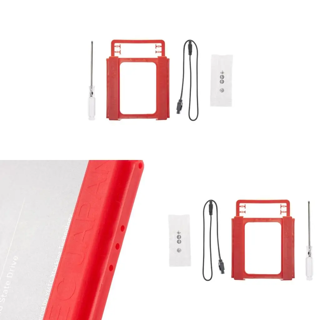 AntiStatic SSD Mounting Bracket For 2.5inch States Drive for 3.5inch Drive Bays Featuring Plastic Construction
AntiStatic SSD Mounting Bracket For 2.5inch States Drive for 3.5inch Drive Bays Featuring Plastic Construction