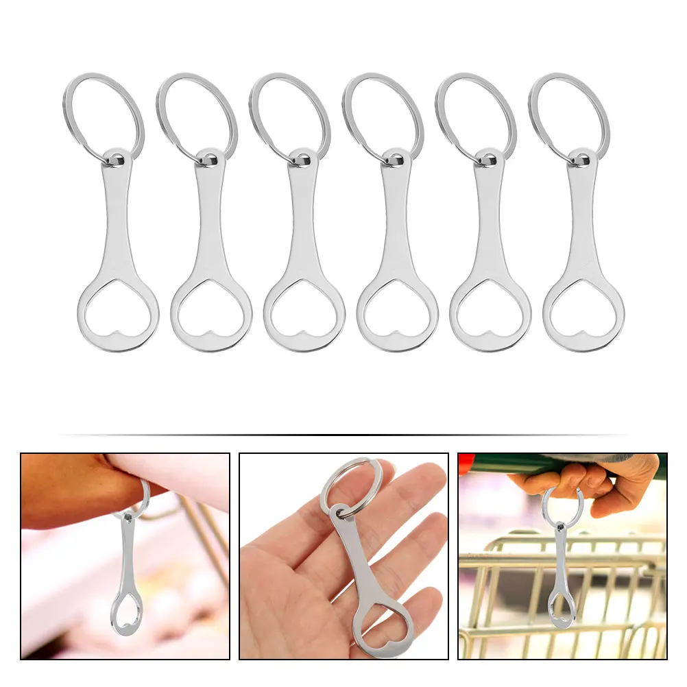 Trolley Token Shopping Cart Keyring Rings Coin Quarter Metal Key Tokens Holder Grocery Holders Opener Hanging Pendant Lottery
Trolley Token Shopping Cart Keyring Rings Coin Quarter Metal Key Tokens Holder Grocery Holders Opener Hanging Pendant Lottery