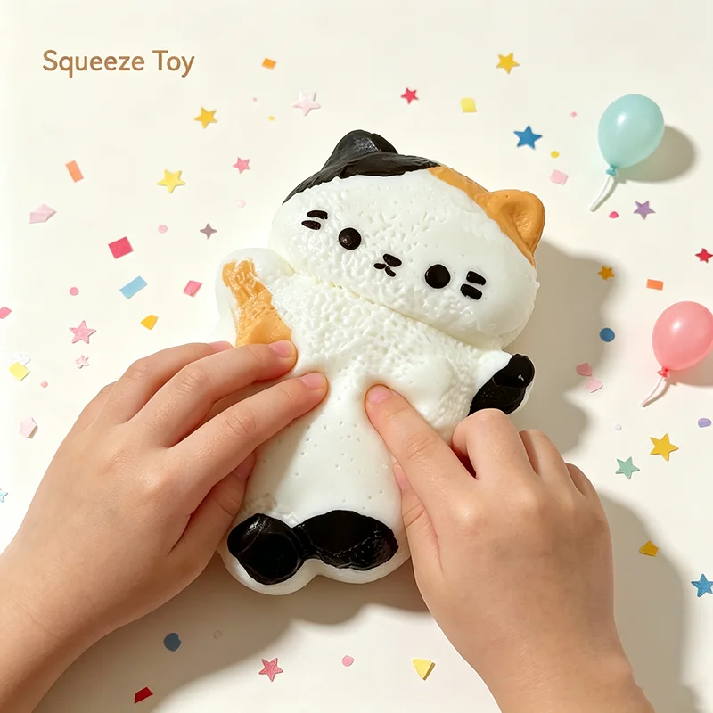 Food Grade Cute Calico Cat Squishy Toy Soft Slow Rising Squeeze Toy Cartoon Kitten Fidget Toy Stress Relief Anxiety Release Gift
Food Grade Cute Calico Cat Squishy Toy Soft Slow Rising Squeeze Toy Cartoon Kitten Fidget Toy Stress Relief Anxiety Release Gift