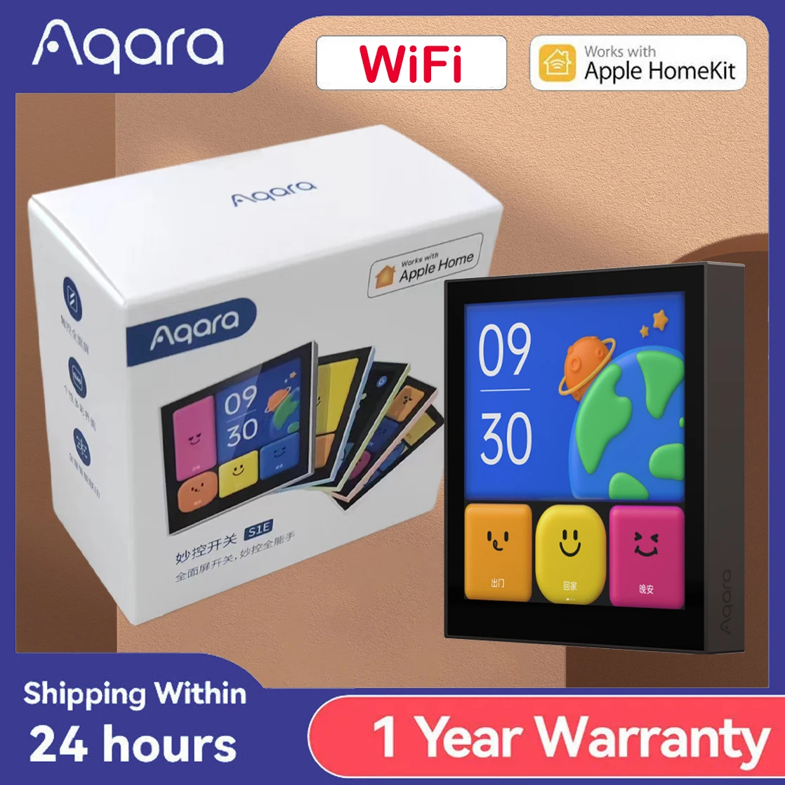 Новый Aqara Magic Switch S1E Smart Home Touch Control Scene Panel Сенсорная панель Голосовое управление Дистанционный переключатель для приложения Homekit Aqara
Новый Aqara Magic Switch S1E Smart Home Touch Control Scene Panel Сенсорная панель Голосовое управление Дистанционный переключатель для приложения Homekit Aqara