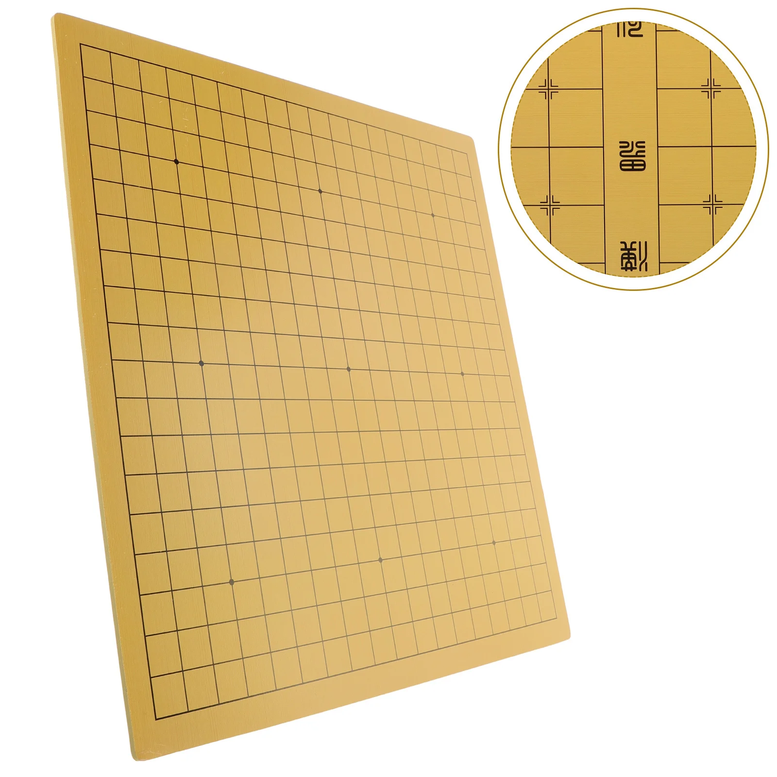Dual-Sided Gobang Chessboard Chinese Traditional Board Portable Compact Reusable Safe Educational Strategic Skill 
Dual-Sided Gobang Chessboard Chinese Traditional Board Portable Compact Reusable Safe Educational Strategic Skill