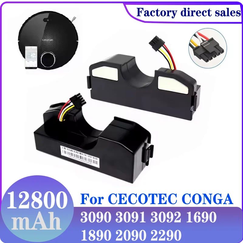 NEW Battery Conga 3090 cecotec Replacement For CONGA 3091 3092 1690 1890 2090 Robot Vacuum Cleaner Accessories Spare Parts
NEW Battery Conga 3090 cecotec Replacement For CONGA 3091 3092 1690 1890 2090 Robot Vacuum Cleaner Accessories Spare Parts