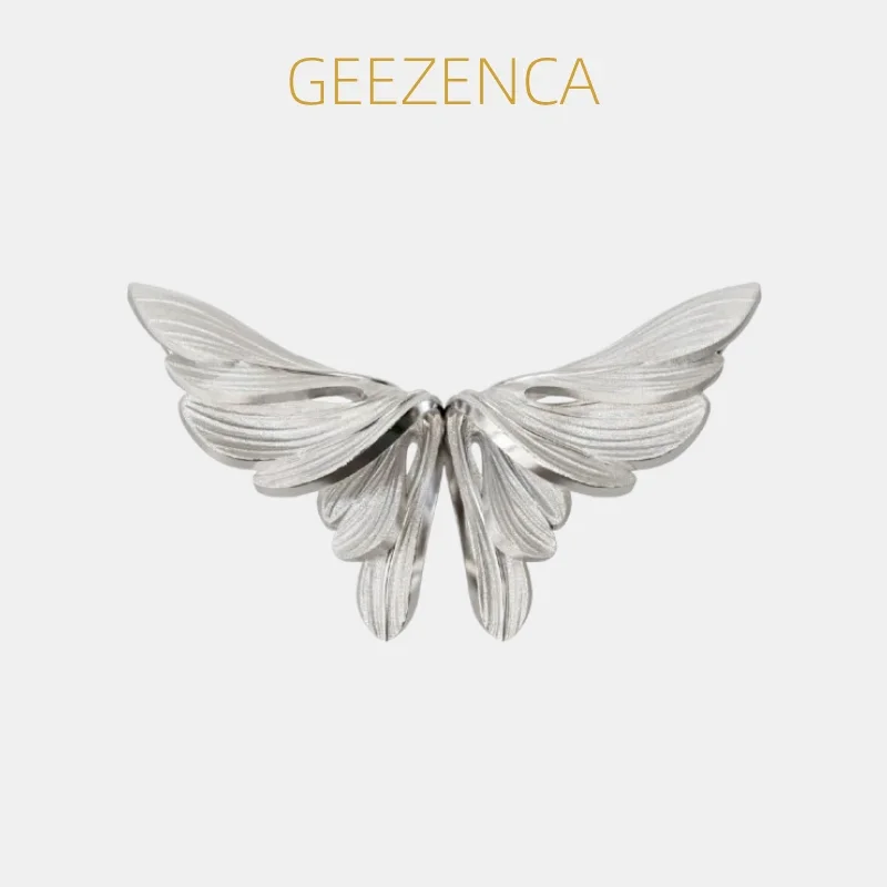 GEEZENCA 925 Sterling Silver Delicate Big 3D Butterfly Pendant Women Elegant Trendy Dainty Unique Pendant Necklace Party Gift
GEEZENCA 925 Sterling Silver Delicate Big 3D Butterfly Pendant Women Elegant Trendy Dainty Unique Pendant Necklace Party Gift