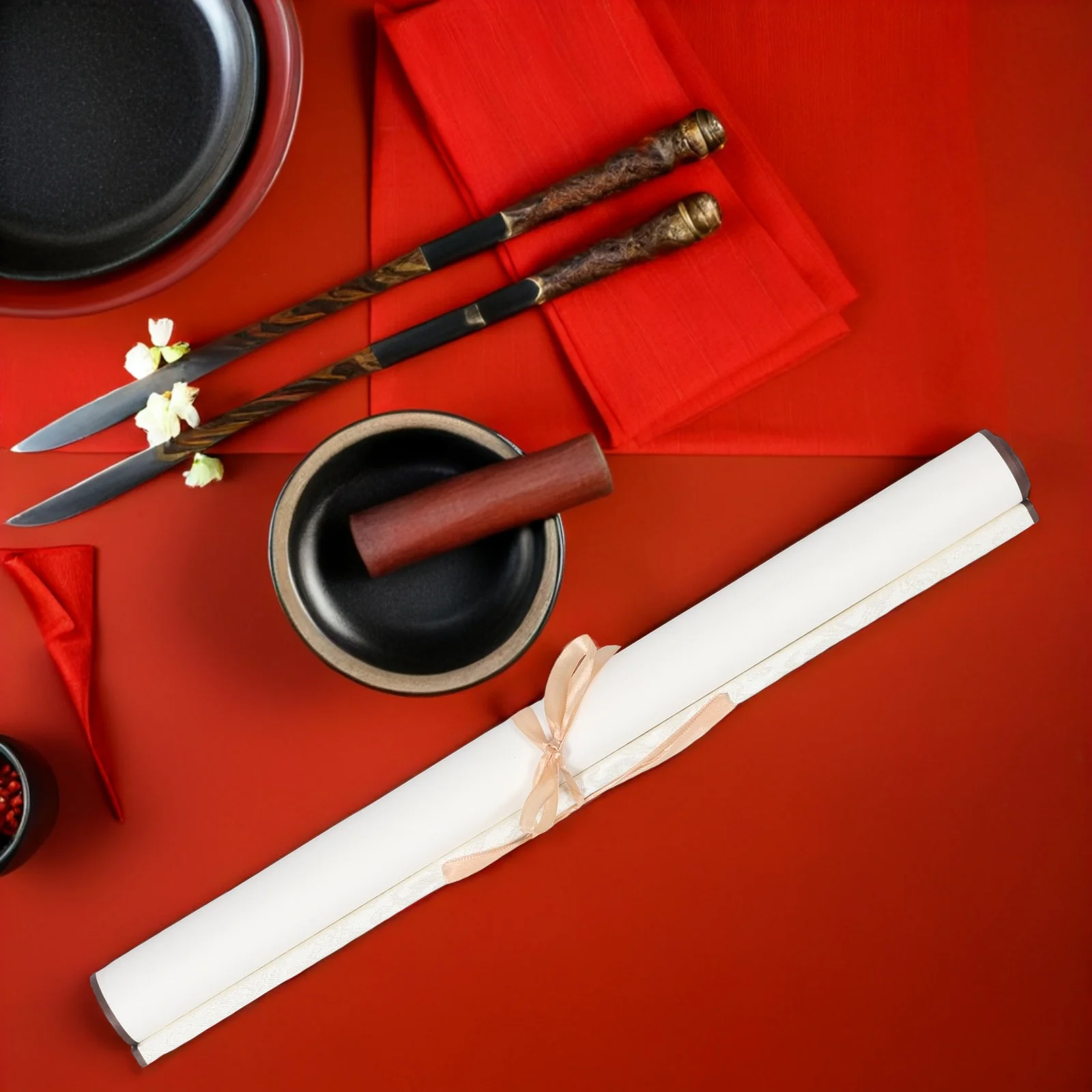 2 Rolls Blank Rice Paper Hanging Scroll Chinese Painting Calligraphy Writing Child 
2 Rolls Blank Rice Paper Hanging Scroll Chinese Painting Calligraphy Writing Child