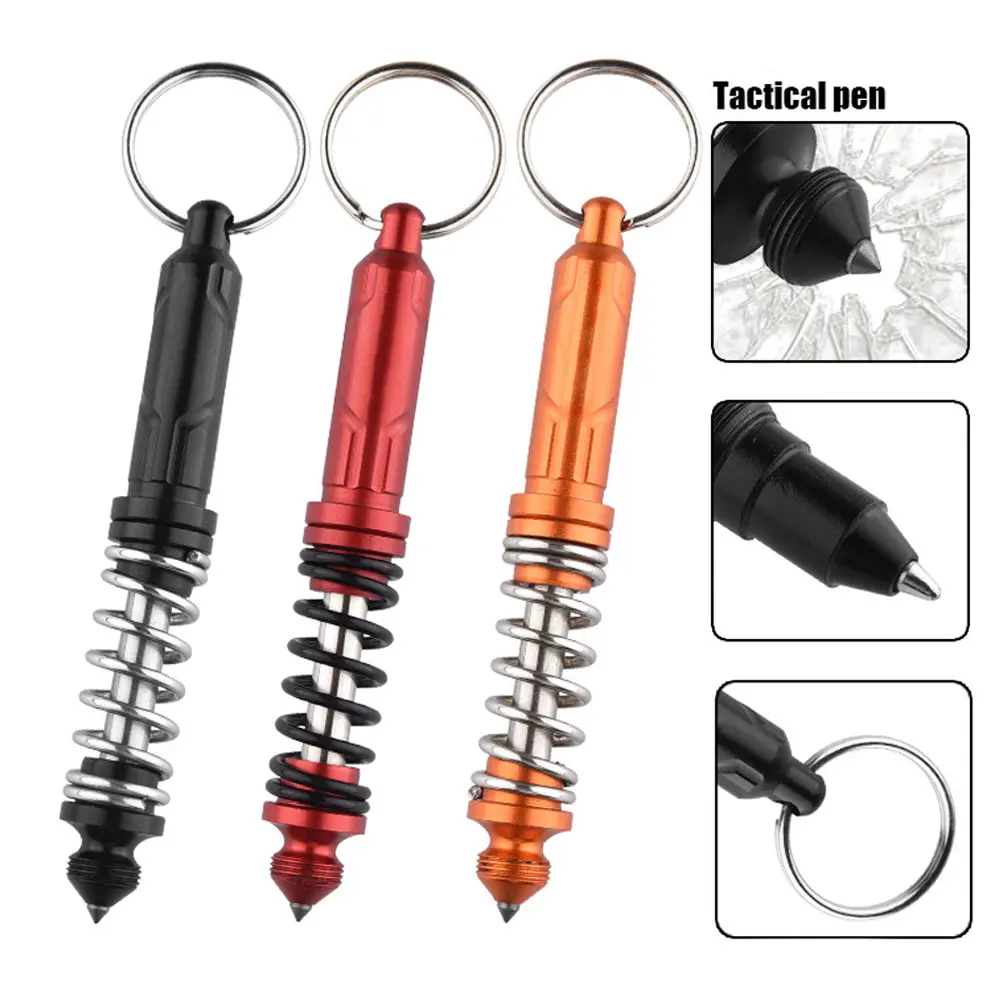 Outdoor EDC Tactical Spring Pen Emergency Tool Break Window Lightweight Multi-functional Pen NA101S
Outdoor EDC Tactical Spring Pen Emergency Tool Break Window Lightweight Multi-functional Pen NA101S