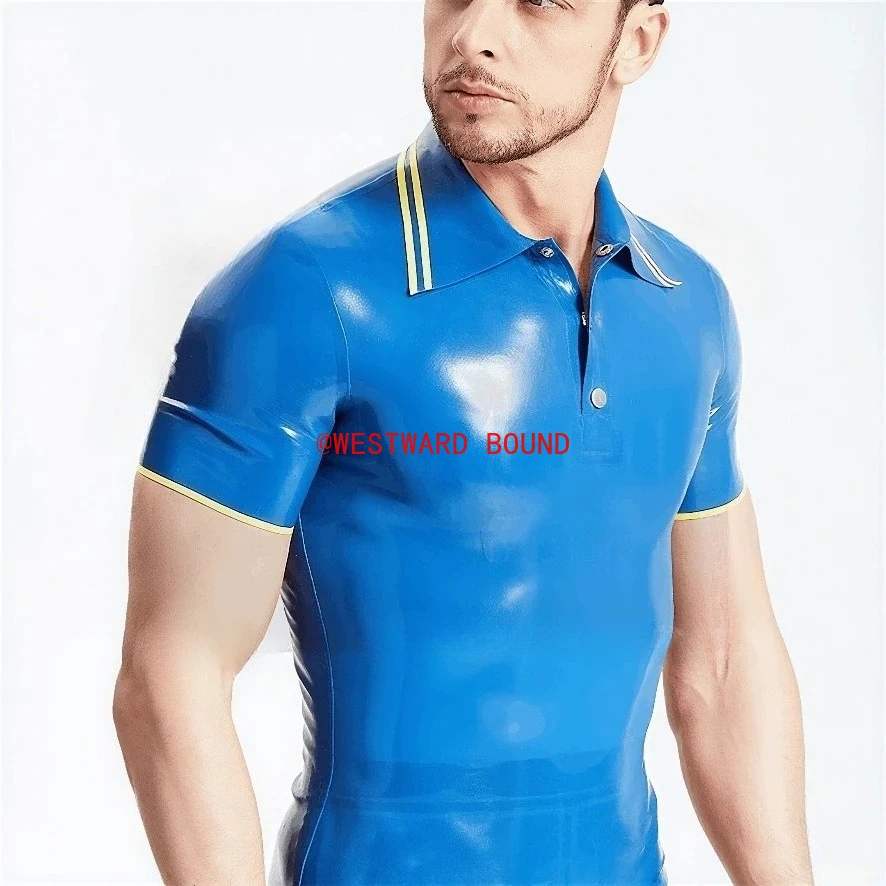 Rubber fashion T-shirt men top latex shorts sexy bodysuit men full mask latex zentai club wear cosplay customized
Rubber fashion T-shirt men top latex shorts sexy bodysuit men full mask latex zentai club wear cosplay customized
