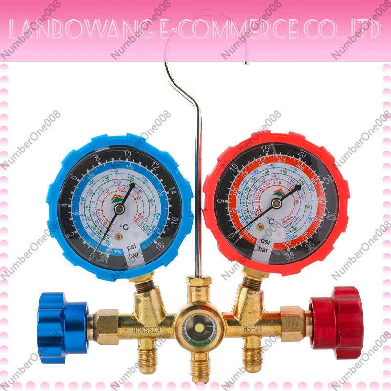Automotive Air Conditioning Refrigerant Pressure Gauge Snow Pressure Meter Double Meter Valve Refrigerator Maintenance Tool
Automotive Air Conditioning Refrigerant Pressure Gauge Snow Pressure Meter Double Meter Valve Refrigerator Maintenance Tool