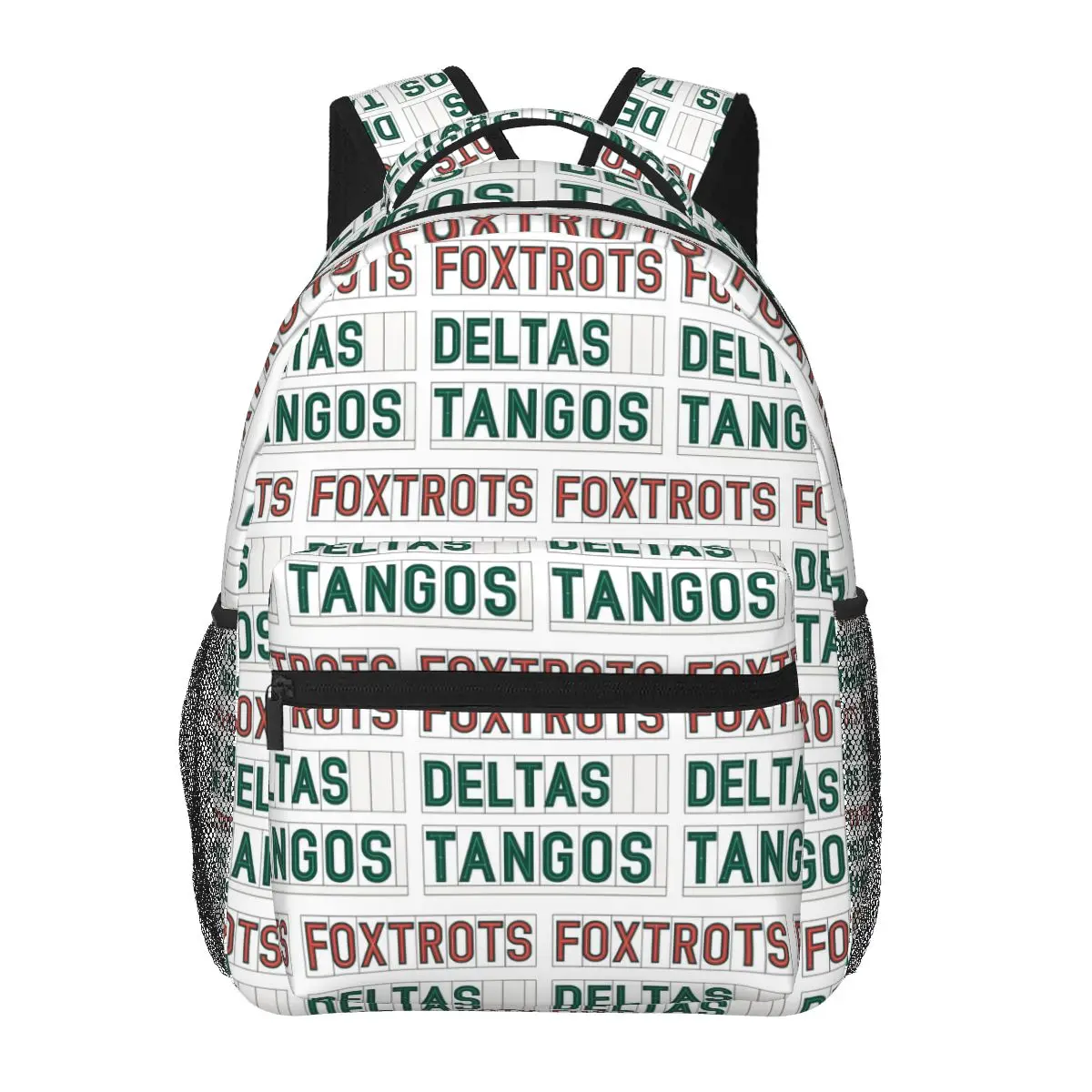 Рюкзак Foxtrots Deltas Tangos, Лидер продаж, рюкзак большой емкости для мальчиков и девочек, школьная сумка, сумки на плечо для мужчин и женщин
Рюкзак Foxtrots Deltas Tangos, Лидер продаж, рюкзак большой емкости для мальчиков и девочек, школьная сумка, сумки на плечо для мужчин и женщин