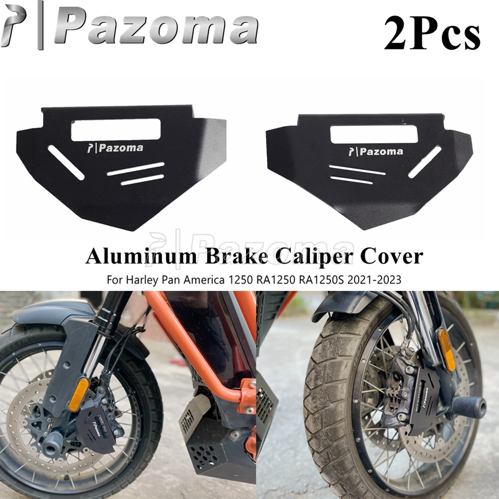 2Pcs Motorcycle Front Brake Disc Guard Caliper Cover Protector For Harley Pan America 1250 RA1250 Special RA1250S 2021 2022 2023
2Pcs Motorcycle Front Brake Disc Guard Caliper Cover Protector For Harley Pan America 1250 RA1250 Special RA1250S 2021 2022 2023