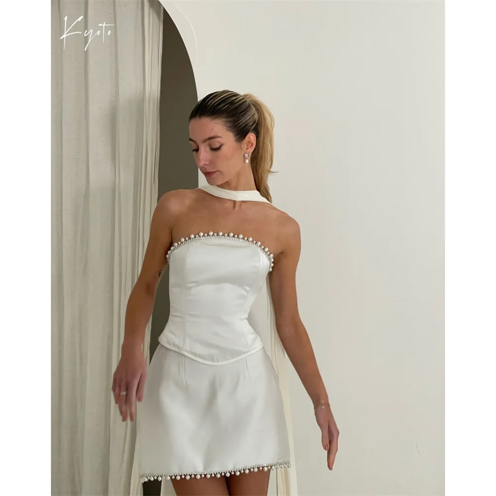 Kyoto White Pearls Detachable Shawl After party Dresses Off Shoulder Customized فساتين سهرات Lace-Up Ball Gown vestidos de novia
Kyoto White Pearls Detachable Shawl After party Dresses Off Shoulder Customized فساتين سهرات Lace-Up Ball Gown vestidos de novia