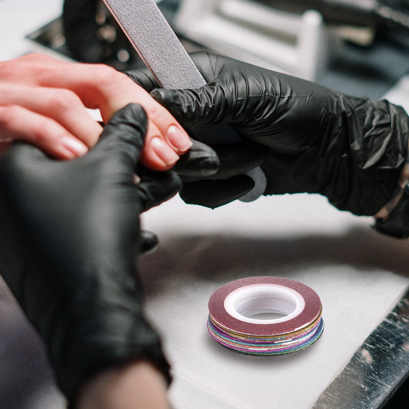 Art Line Tape 1Mm Shiny Self-Adhesive Sticker Decals For Manicure Pedicure Diy Decorations Kit Nail Decoration Nail
Art Line Tape 1Mm Shiny Self-Adhesive Sticker Decals For Manicure Pedicure Diy Decorations Kit Nail Decoration Nail