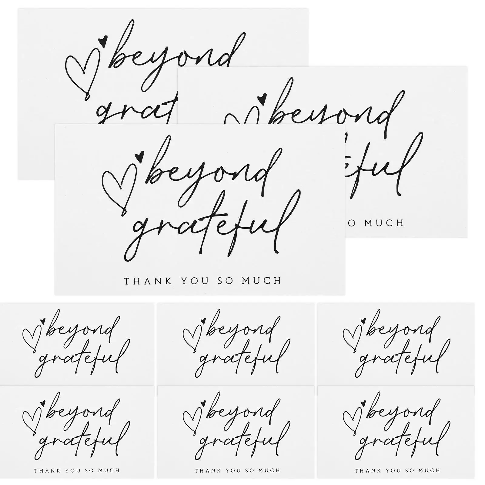 150 Pcs You Cute Thank You Cards Cards White Gift Decor Business Notes Small Size Bulk Pack 3 Packs Printing Products
150 Pcs You Cute Thank You Cards Cards White Gift Decor Business Notes Small Size Bulk Pack 3 Packs Printing Products