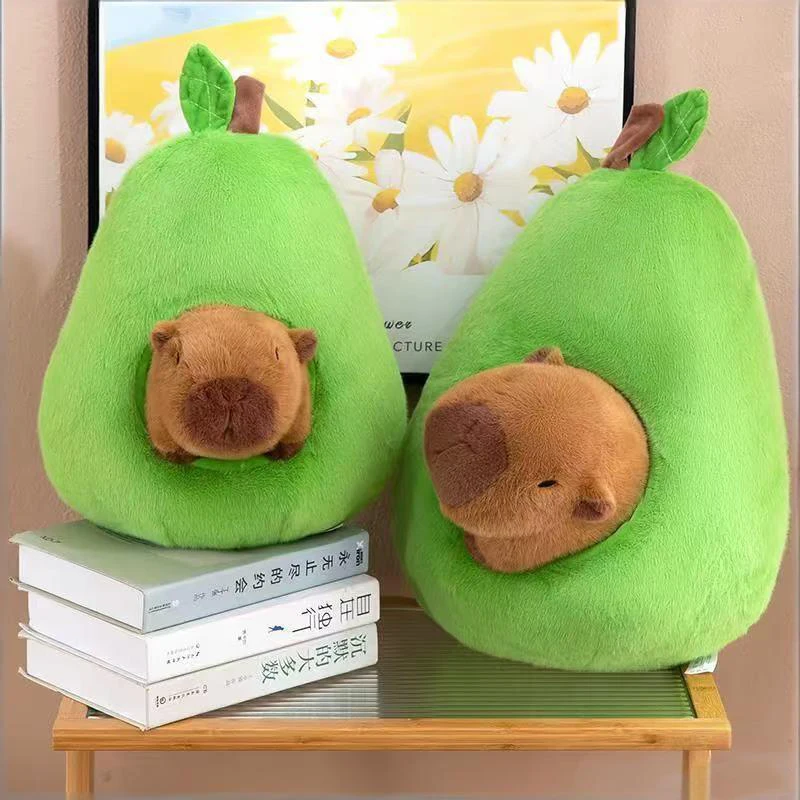 32/42cm Cute Avocado Capybara Plush Toy Soft Fruit Stuffed Animal Doll Bedroom Throw Pillow Decor Kids Boys Girls Birthday Gift
32/42cm Cute Avocado Capybara Plush Toy Soft Fruit Stuffed Animal Doll Bedroom Throw Pillow Decor Kids Boys Girls Birthday Gift
