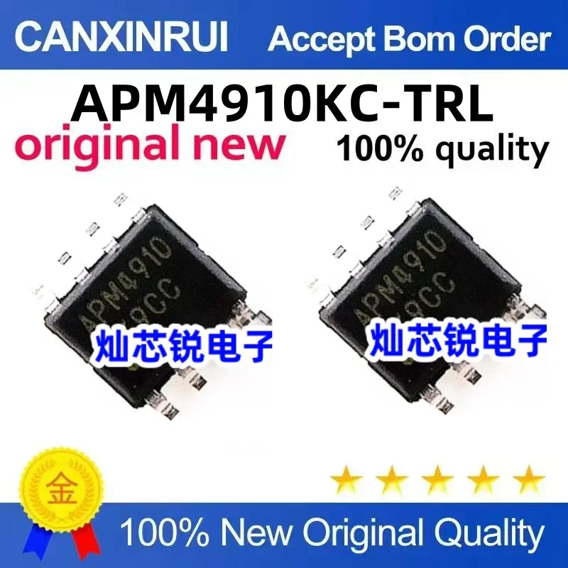 (5-100 pieces) New APM4910KC-TRL APM4910KC-TRG APM4910
(5-100 pieces) New APM4910KC-TRL APM4910KC-TRG APM4910
