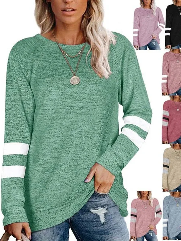 Women's Long Sve round Ne Casual Printed Top Street Sle Straight Cut Breathable Spring Faion for Ages 25-29
Women's Long Sve round Ne Casual Printed Top Street Sle Straight Cut Breathable Spring Faion for Ages 25-29