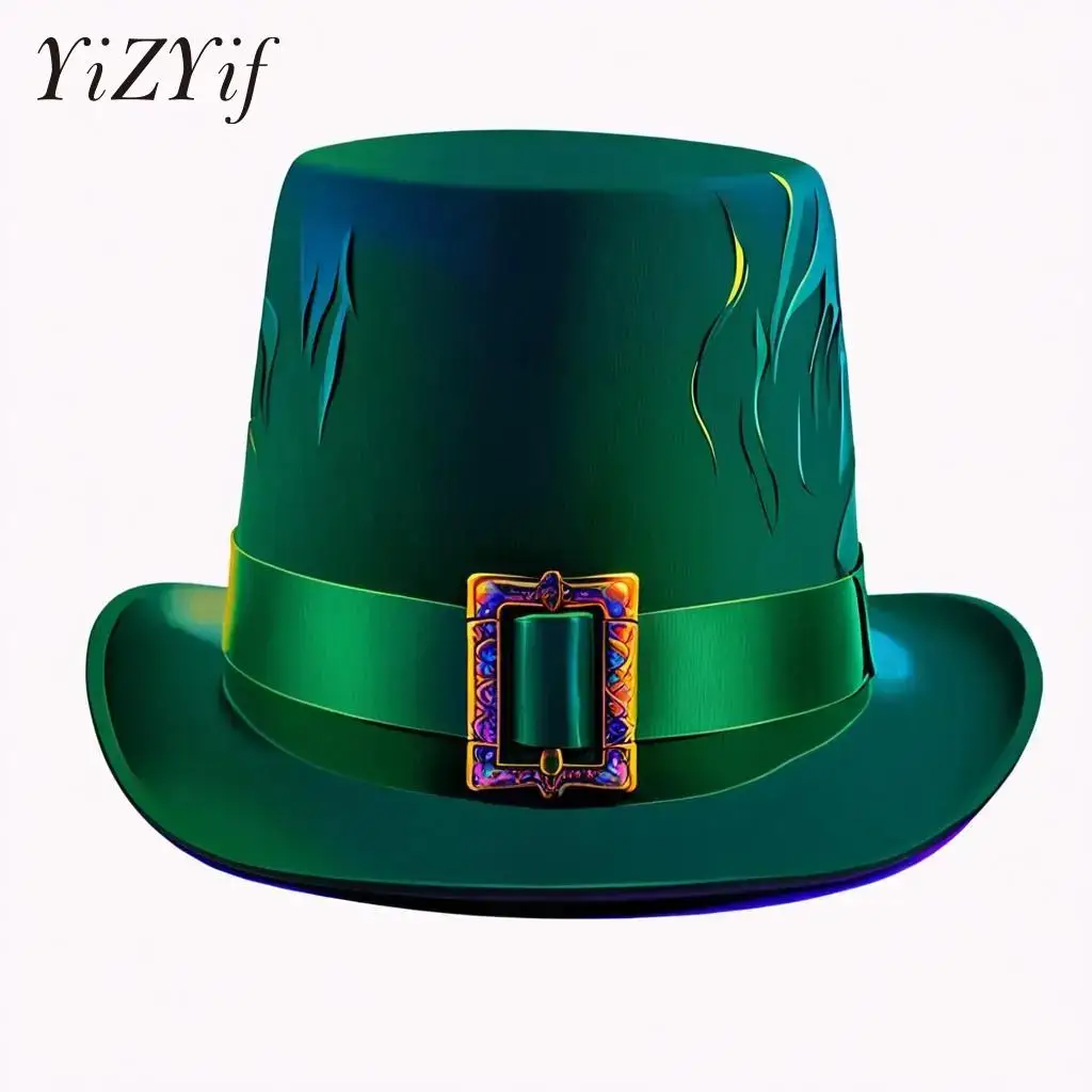 British Hat Women Men Fedoras Flat Top Hat Prom Carnival Party Costume Felt Magician Hat for Carnivals Show St Patrick's Day Hat
British Hat Women Men Fedoras Flat Top Hat Prom Carnival Party Costume Felt Magician Hat for Carnivals Show St Patrick's Day Hat