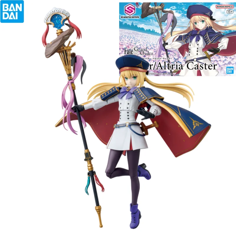 Горячая новинка: Фигурка Bandai Fate/Grand Order Caster (30 мм) — Красивая девушка в мобильном костюме, аниме-фигурка, украшение для стола, подарок для фанатов
Горячая новинка: Фигурка Bandai Fate/Grand Order Caster (30 мм) — Красивая девушка в мобильном костюме, аниме-фигурка, украшение для стола, подарок для фанатов