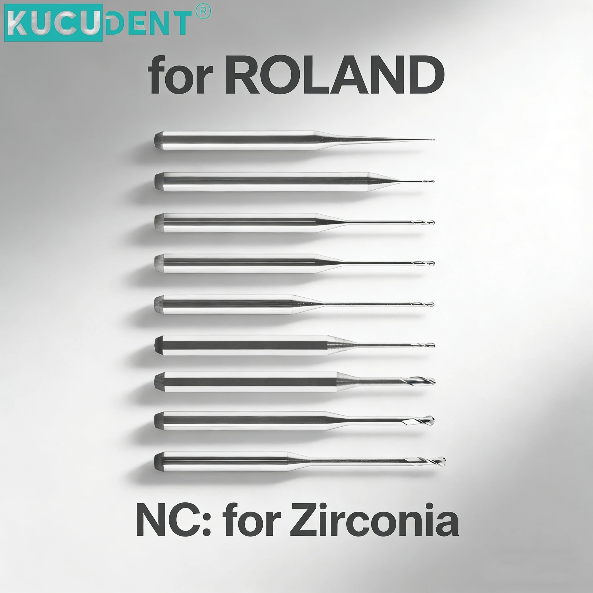 Стоматологические фрезерные боры Roland NC, фрезы для циркониевых дисков CAD CAM, фрезерный станок, стоматологическая лаборатория, концевая фрезерная дрель
Стоматологические фрезерные боры Roland NC, фрезы для циркониевых дисков CAD CAM, фрезерный станок, стоматологическая лаборатория, концевая фрезерная дрель