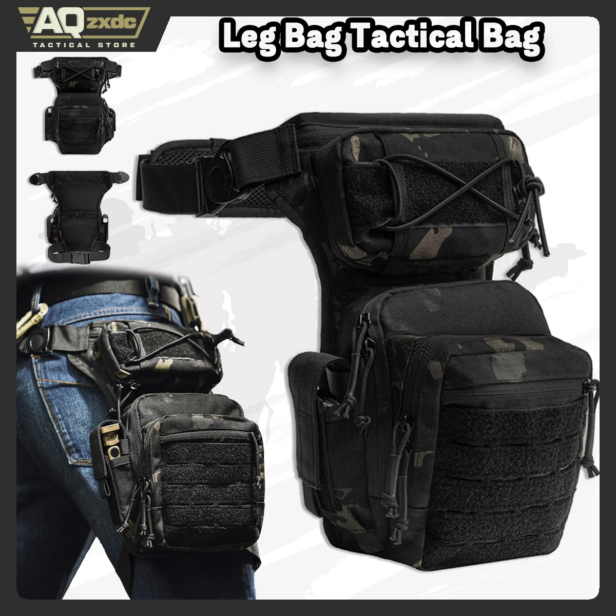 AQzxdc Leg Bag Military Tactical Bag Military Climbing Sport Outdoor Waterproof Work Multifunctional Wearproof Bicycle Bag
AQzxdc Leg Bag Military Tactical Bag Military Climbing Sport Outdoor Waterproof Work Multifunctional Wearproof Bicycle Bag