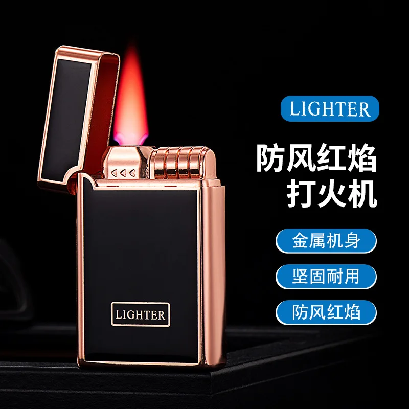 Heavy Duty XF3708 Windproof Lighter - Gas-Filled Red Flame Stylish Gift for Men Durable encendedor jet lighters
Heavy Duty XF3708 Windproof Lighter - Gas-Filled Red Flame Stylish Gift for Men Durable encendedor jet lighters