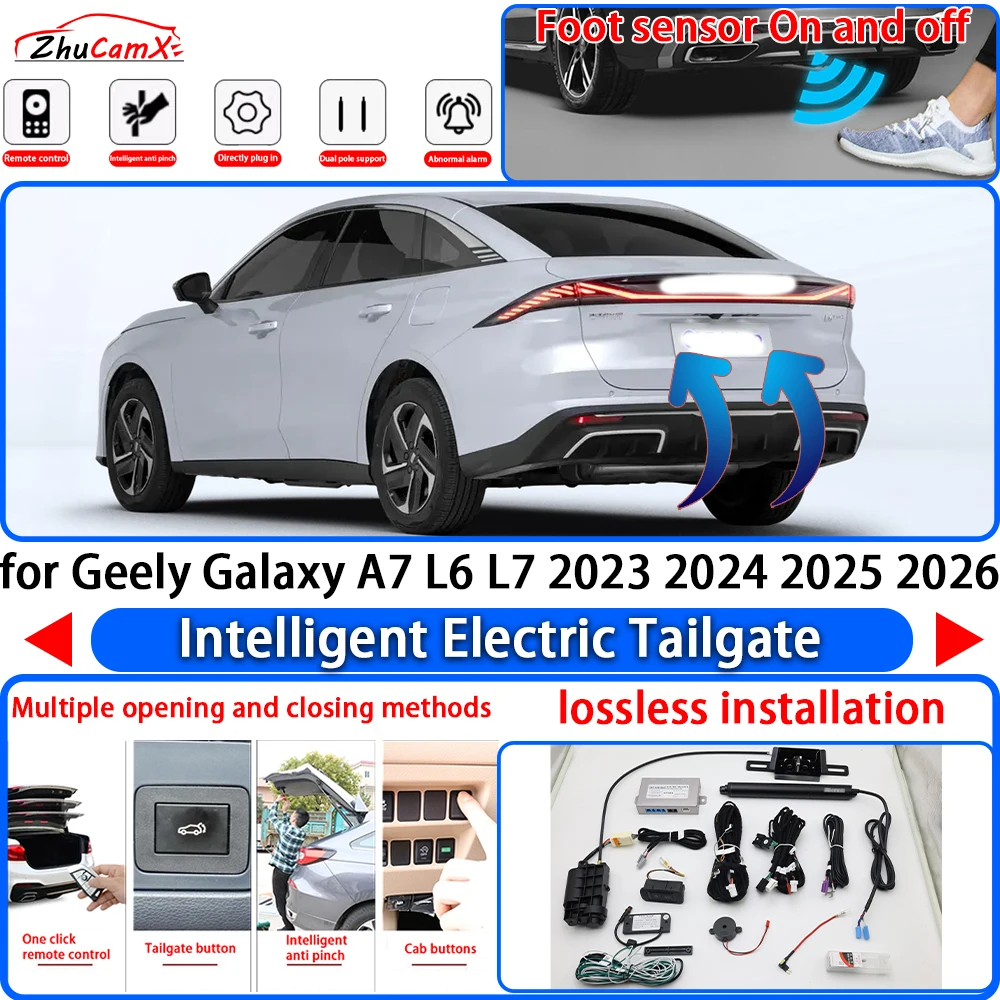 for Geely Galaxy A7 L6 L7 2023 2024 2025 2026 Power Liftgate Trunk Electric Suction Tailgate Intelligent Tail Gate Lift Strut
for Geely Galaxy A7 L6 L7 2023 2024 2025 2026 Power Liftgate Trunk Electric Suction Tailgate Intelligent Tail Gate Lift Strut