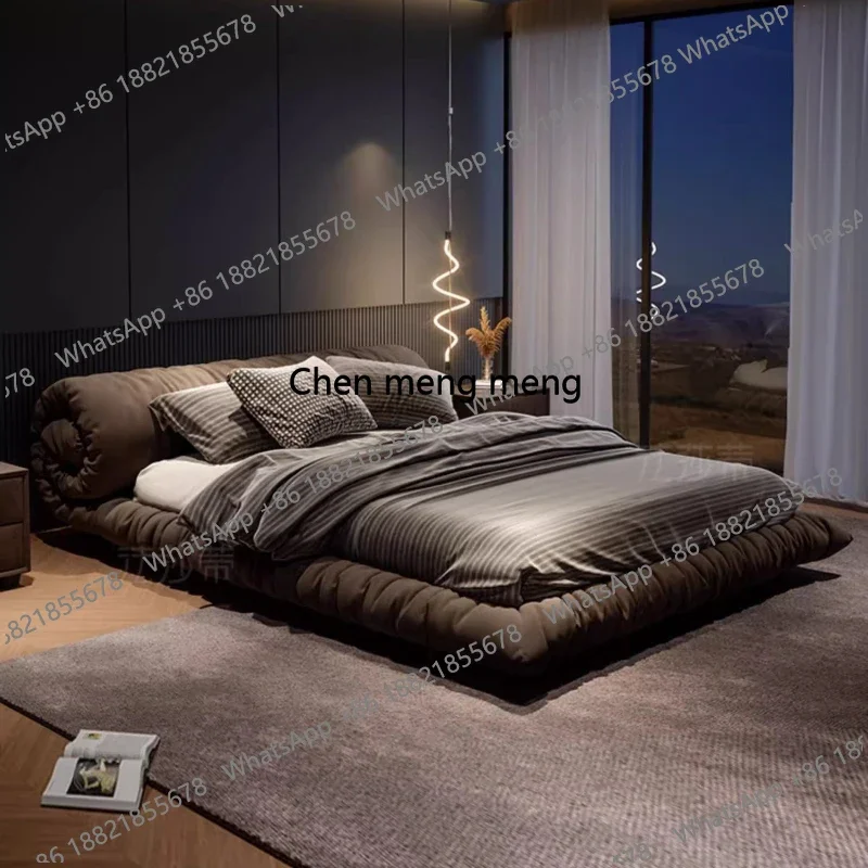 Комплект мебели для спальни: кровать, прикроватные тумбочки в минималистичном европейском стиле, черные, для девочек, для дома
Комплект мебели для спальни: кровать, прикроватные тумбочки в минималистичном европейском стиле, черные, для девочек, для дома