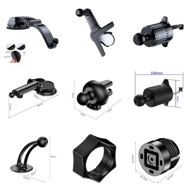 Car Mobile Phone Holder Accessories Car Phone Holder Bracket Air Outlet Hook Car Holder Suction Cup Accessories
Car Mobile Phone Holder Accessories Car Phone Holder Bracket Air Outlet Hook Car Holder Suction Cup Accessories