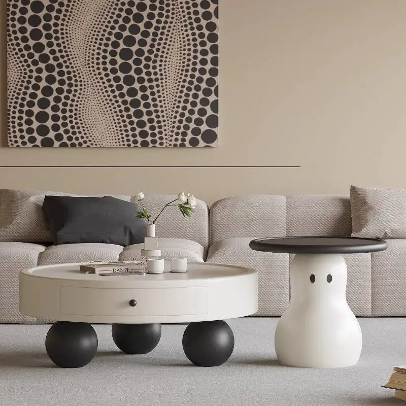 Drawer White Round Coffee Tables Storage Nordic Luxury Modern Coffee Tables Living Room Low Stoliki Kawowe Nowoczesne Furniture
Drawer White Round Coffee Tables Storage Nordic Luxury Modern Coffee Tables Living Room Low Stoliki Kawowe Nowoczesne Furniture
