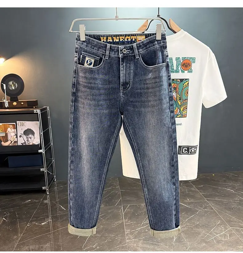 MEN FASHION New Lyocell Tencel Men's Jeans 2026 Summer Thin Loose Small Straight Slim-fit Versatile Long Pants Menswear Clothing
MEN FASHION New Lyocell Tencel Men's Jeans 2026 Summer Thin Loose Small Straight Slim-fit Versatile Long Pants Menswear Clothing