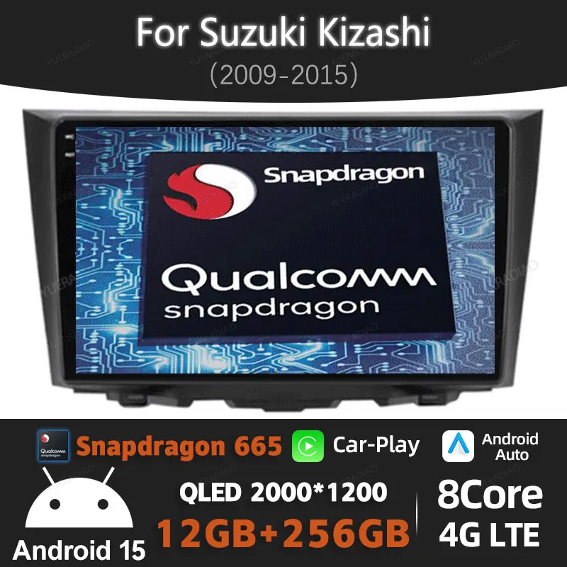 Android 15 Car Radio For Suzuki Kizashi 2009 - 2015 GPS Navigation Multimedia Stereo Video Player CarPlay Auto Head Unit 4G WIFI
Android 15 Car Radio For Suzuki Kizashi 2009 - 2015 GPS Navigation Multimedia Stereo Video Player CarPlay Auto Head Unit 4G WIFI