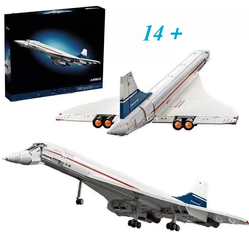 ГОРЯЧАЯ НОВИНКА: Большая модель самолета Concorde 10318, сверхзвуковой транспортный самолет-шаттл, конструктор, декор для дома, подарок, 2083 детали
ГОРЯЧАЯ НОВИНКА: Большая модель самолета Concorde 10318, сверхзвуковой транспортный самолет-шаттл, конструктор, декор для дома, подарок, 2083 детали