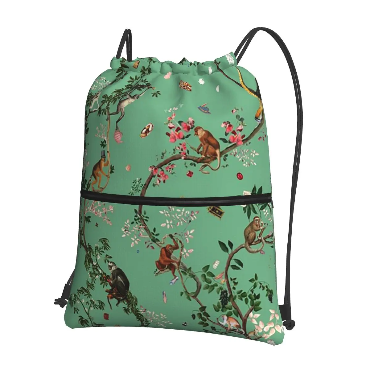 Monkey World Green Backpacks Multi-function Drawstring Bags Sports Bag Book Bags for Man Woman Students
Monkey World Green Backpacks Multi-function Drawstring Bags Sports Bag Book Bags for Man Woman Students