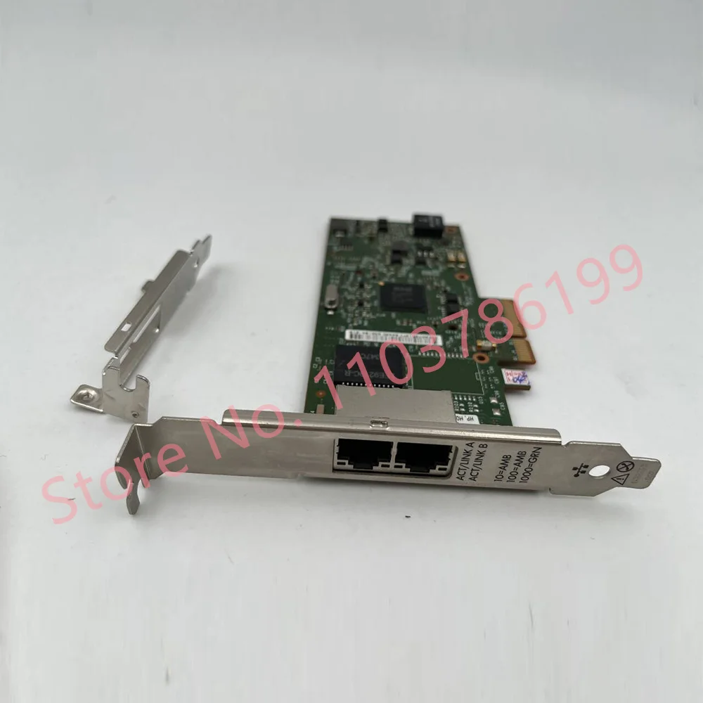 Gigabit dual-port network adapter For HP 652497-B21 656241-001 652495-001 NC361T
Gigabit dual-port network adapter For HP 652497-B21 656241-001 652495-001 NC361T