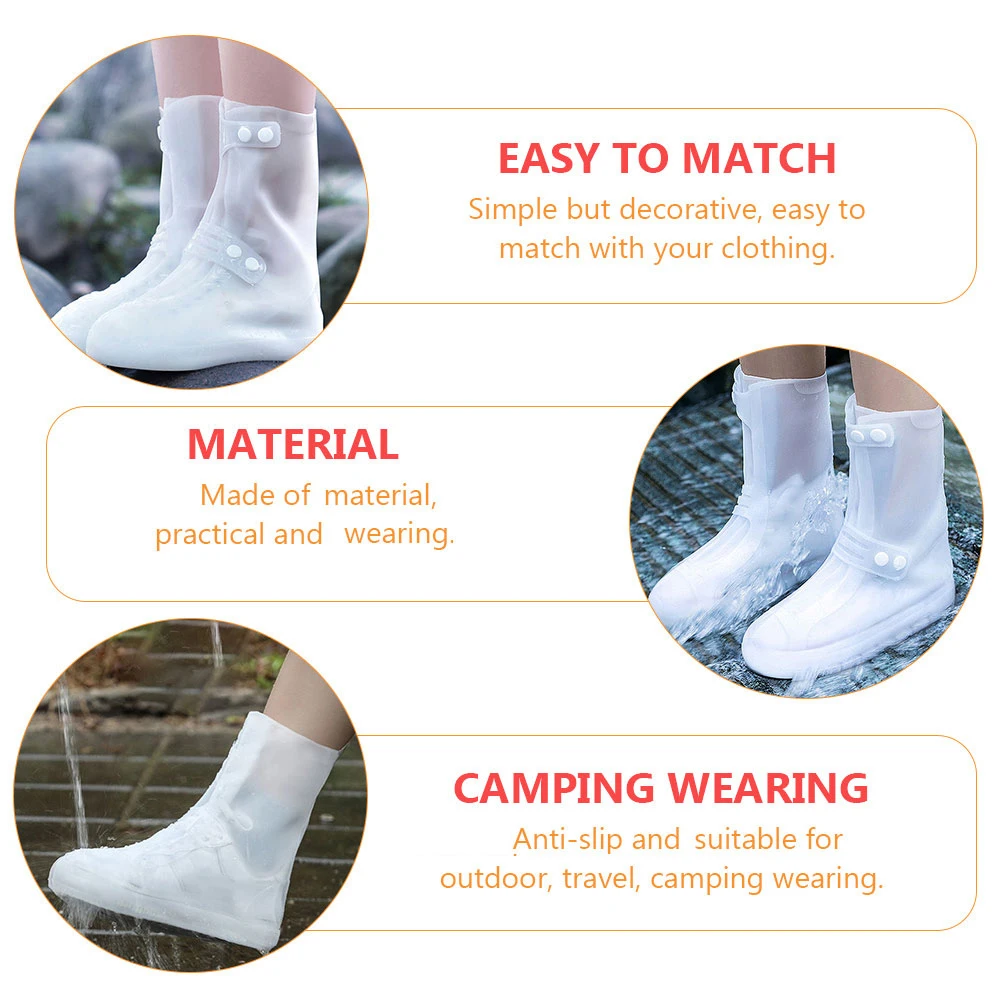 Non-slip Shoe Covers Walking Proof Rainproof Protector High Water Running Travel
Non-slip Shoe Covers Walking Proof Rainproof Protector High Water Running Travel