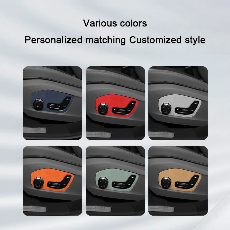 For ZEEKR 001 2024 2025 Super Suede Decorative Sticker On The Seat Adjustment Buttons Panel Protective Car Interior Accessories
For ZEEKR 001 2024 2025 Super Suede Decorative Sticker On The Seat Adjustment Buttons Panel Protective Car Interior Accessories
