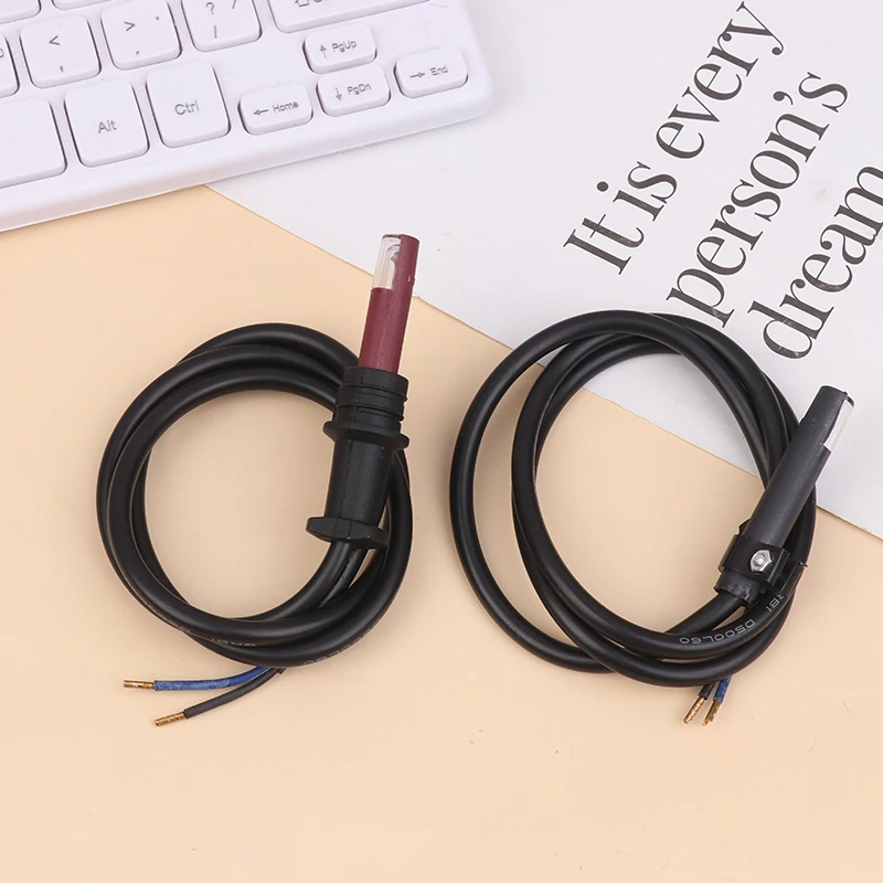 QRB1 Photocell Flame Detector Glass Bubble Flame Sensor Photosensitive Electric Eye For Burner Fire Detection