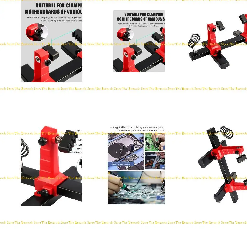12PF Adjustable PCB Holder Soldering Clamps for Circuit Board Helping Hands Soldering
12PF Adjustable PCB Holder Soldering Clamps for Circuit Board Helping Hands Soldering