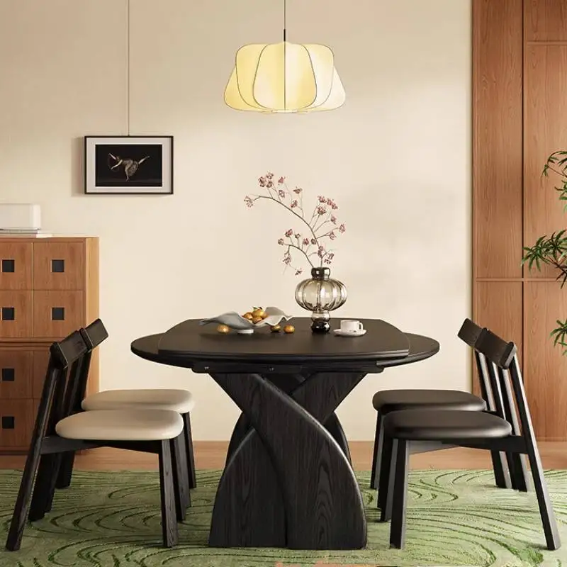 Minimalist Legs Dining Tables Items Style Party Black Extending Dining Tables Set Luxury Wood Mesas Comedor Furniture For Home
Minimalist Legs Dining Tables Items Style Party Black Extending Dining Tables Set Luxury Wood Mesas Comedor Furniture For Home