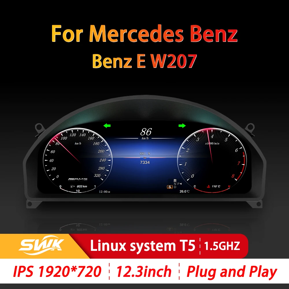 Для автомобиля Painel lcd для автомобиля Mercedes Benz classe e w207 a207 цифровой кластер Painel ЖК-дисплей 12,3 дюйма система linux
Для автомобиля Painel lcd для автомобиля Mercedes Benz classe e w207 a207 цифровой кластер Painel ЖК-дисплей 12,3 дюйма система linux