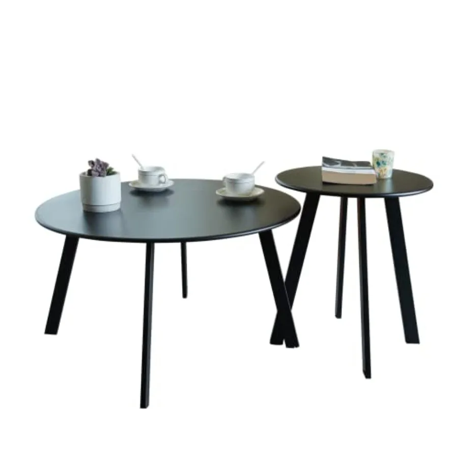 Outdoor Patio Cfee Table Weather Resistant End Table Round Nesting Tables for Living Room Balcony Office
Outdoor Patio Cfee Table Weather Resistant End Table Round Nesting Tables for Living Room Balcony Office