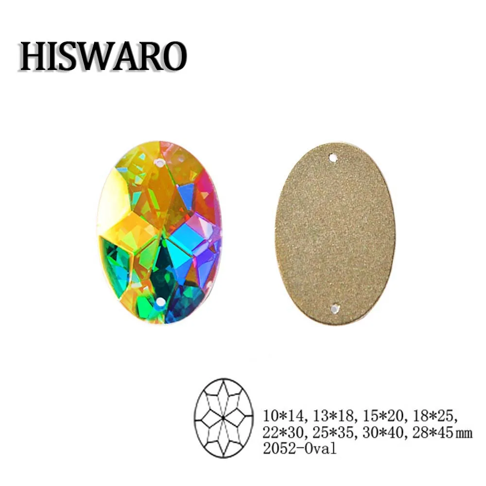 Овальное зеркало HISWARO с отверстиями, стеклянные кристаллы AB, пришивные камни с плоским дном для одежды, сумок, украшений
Овальное зеркало HISWARO с отверстиями, стеклянные кристаллы AB, пришивные камни с плоским дном для одежды, сумок, украшений