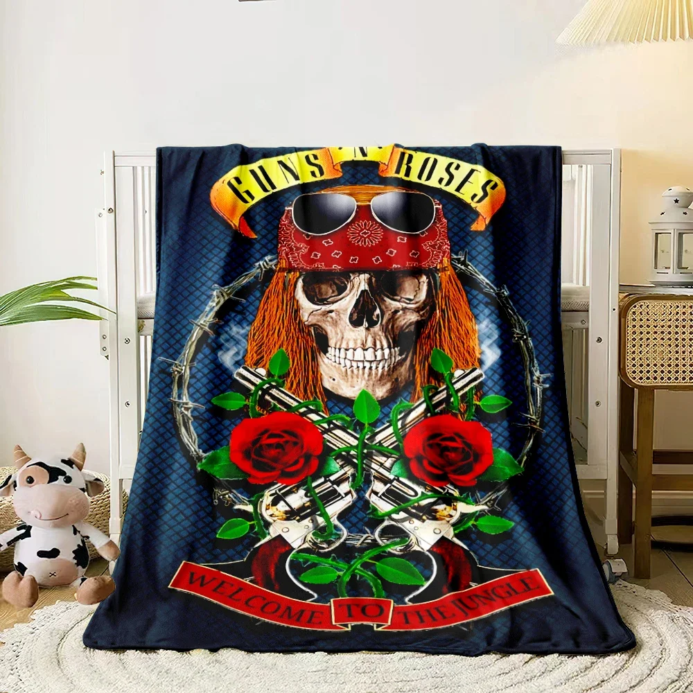 Guns N Roses Hard Rock Band Blanket,Lightweight Flannel Throw for Sofa, Bed, Travel, Camping, Livingroom, Office, Couch,Chair
Guns N Roses Hard Rock Band Blanket,Lightweight Flannel Throw for Sofa, Bed, Travel, Camping, Livingroom, Office, Couch,Chair
