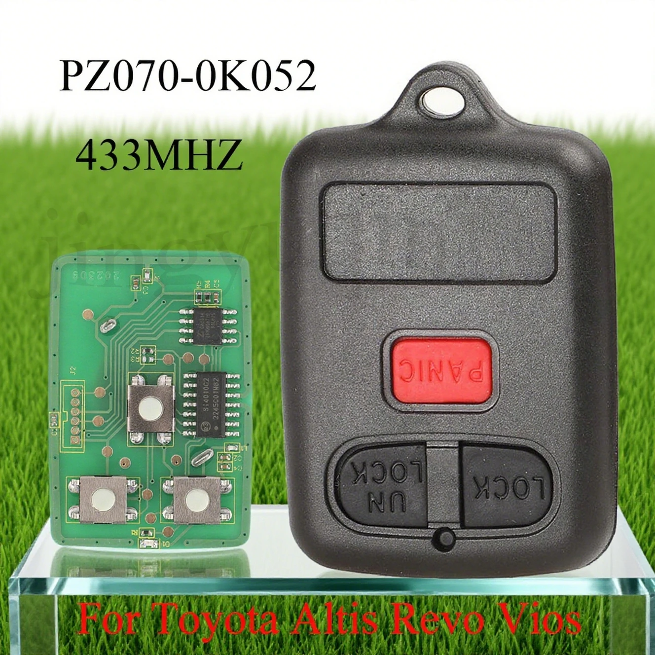 jingyuqin 3 Buttons 433MHZ PZ070-0K052Smart Remote Control Car Key For Toyota Altis Revo Vios Remote Transmitter Auto Key Fob
jingyuqin 3 Buttons 433MHZ PZ070-0K052Smart Remote Control Car Key For Toyota Altis Revo Vios Remote Transmitter Auto Key Fob