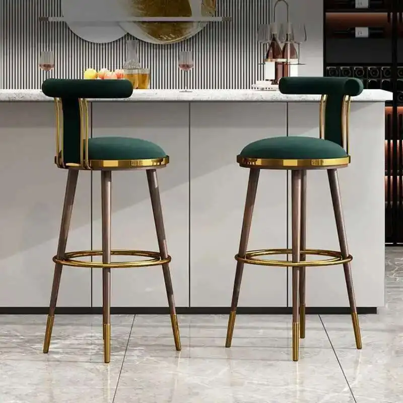 Ergonomic Nordic Bar Stools High Accent Luxury Elegant Island Bar Chair Luxury Manicure Modern Sgabelli Da Bar Salon Furniture
Ergonomic Nordic Bar Stools High Accent Luxury Elegant Island Bar Chair Luxury Manicure Modern Sgabelli Da Bar Salon Furniture