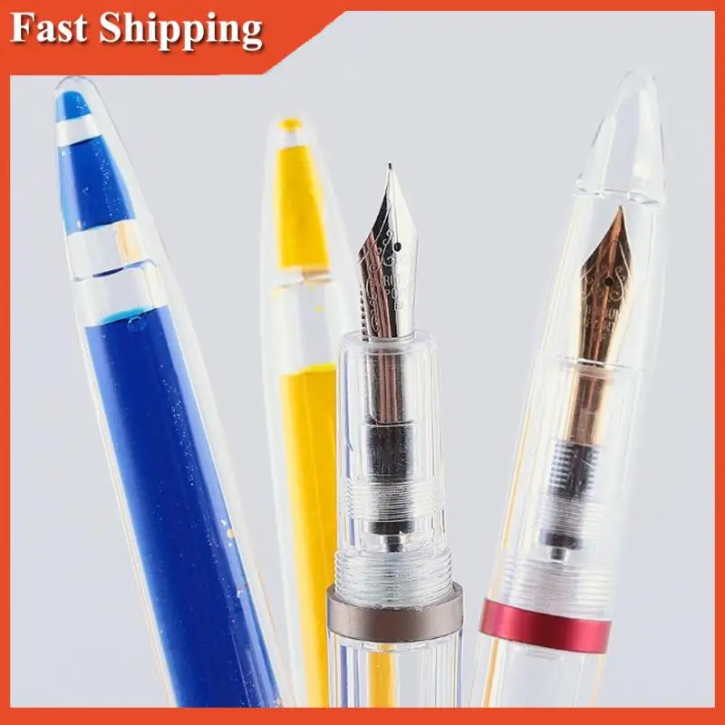 AB97-0.5Mm Nib Fountain Pen With Eyedropper High Capacity Transparent Pens Office School Supplies For Student Writing Gifts Stat
AB97-0.5Mm Nib Fountain Pen With Eyedropper High Capacity Transparent Pens Office School Supplies For Student Writing Gifts Stat