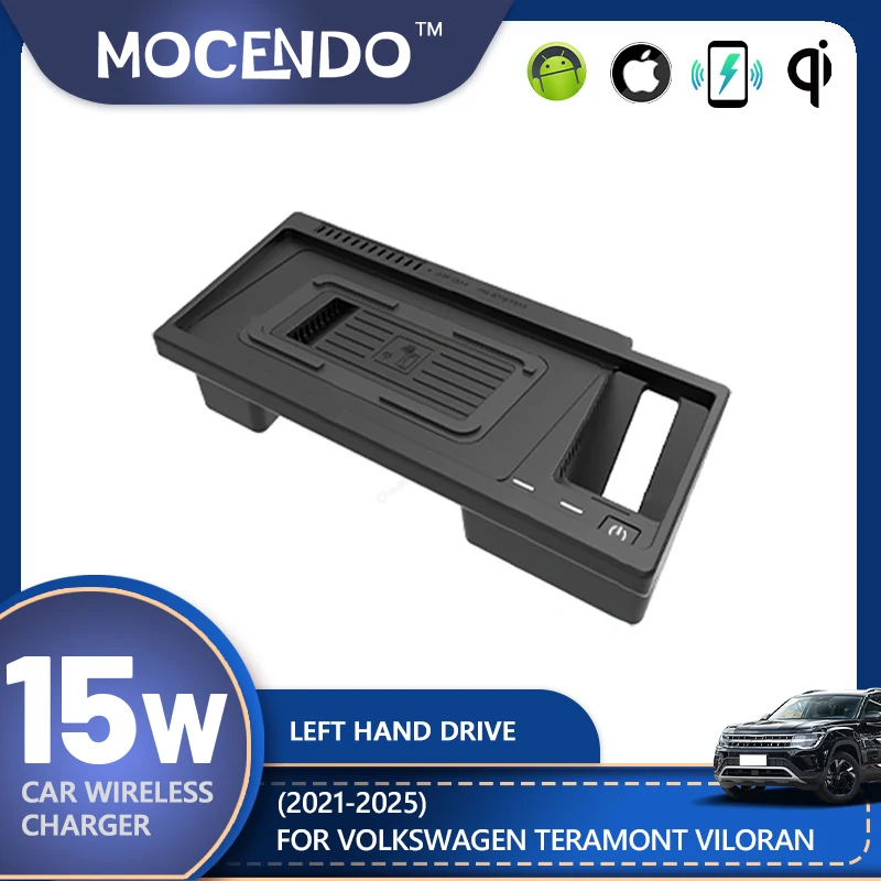 Wireless Car Charger for Volkswagen Teramont 2021-2025 And Volkswagen Viloran 2022-2025 - Auto Accessory
Wireless Car Charger for Volkswagen Teramont 2021-2025 And Volkswagen Viloran 2022-2025 - Auto Accessory