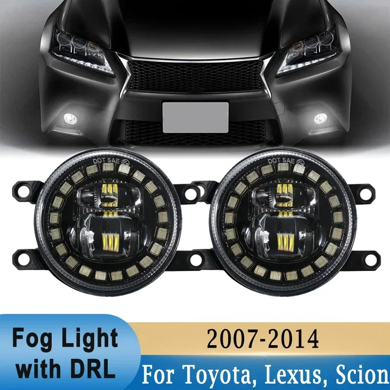 Светодиодные противотуманные фары с ДХО для Toyota Camry Highlander Corolla Prius, для Lexus IS-F/IS350/IS250 LX570 RX350 RX450H GS350 GS460
Светодиодные противотуманные фары с ДХО для Toyota Camry Highlander Corolla Prius, для Lexus IS-F/IS350/IS250 LX570 RX350 RX450H GS350 GS460