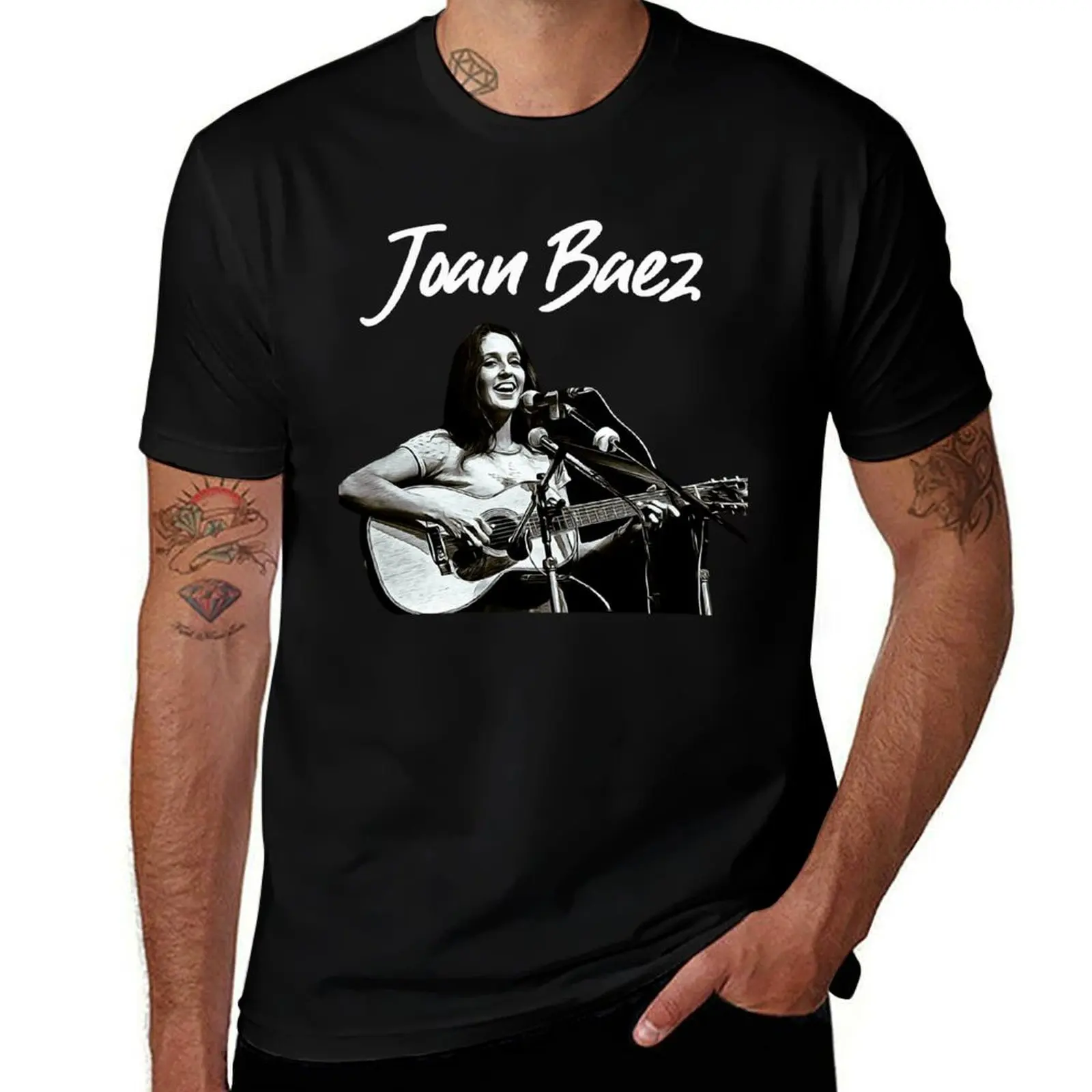 Day Gifts Joan Baez Folk Music Cool T-Shirt Casual Graphic Print Tee
Day Gifts Joan Baez Folk Music Cool T-Shirt Casual Graphic Print Tee