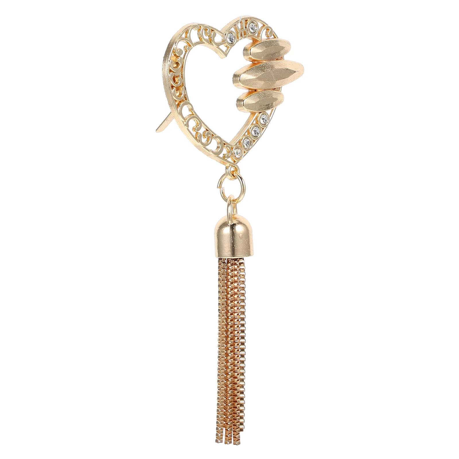 3 Pcs Bag Decorative Buckle Elegant Zinc Alloy Tassel Pendant Hardware Handbag Heart Shape Locking Clip Detachable Sturdy
3 Pcs Bag Decorative Buckle Elegant Zinc Alloy Tassel Pendant Hardware Handbag Heart Shape Locking Clip Detachable Sturdy